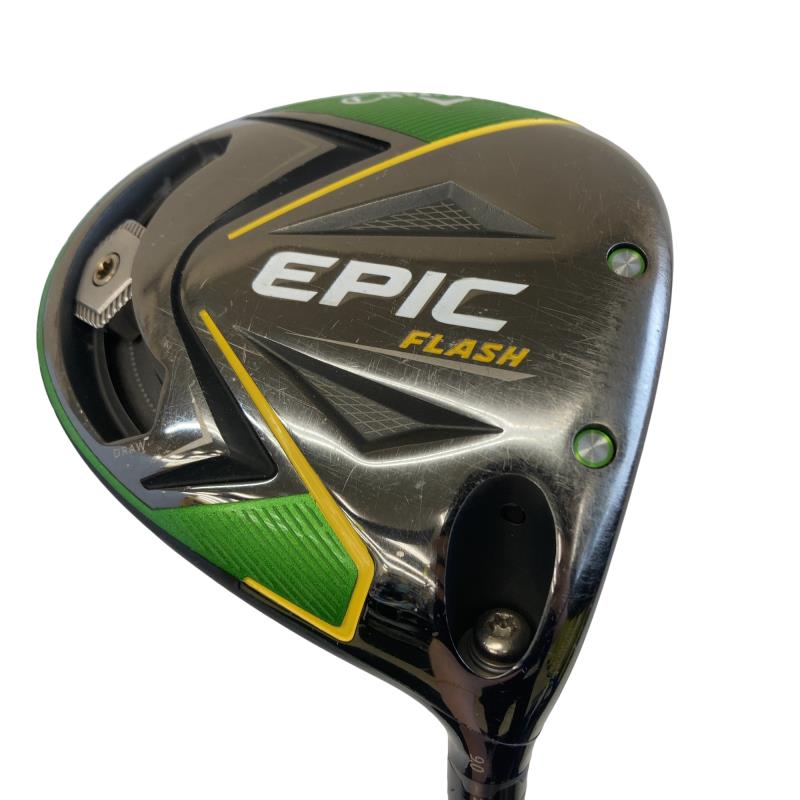 【中古】 キャロウェイ EPIC FLASH  9° １番ウッド DR 完全無欠特注立て坑 (フレックスS) メンズ 成人男性用 右利き 右用 C序列付ける ゴルフ野球クラブ