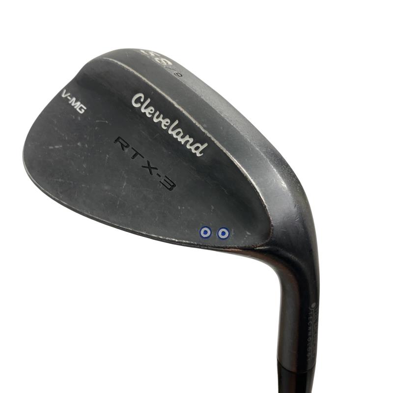 【中古】 クリーブランド Cleveland RTX-3 ブラックサテン 58°/09° ウェッジ WG NS PRO 950GH (フレックスS) メンズ 男性用 右利き 右用 Cランク ゴルフクラブ