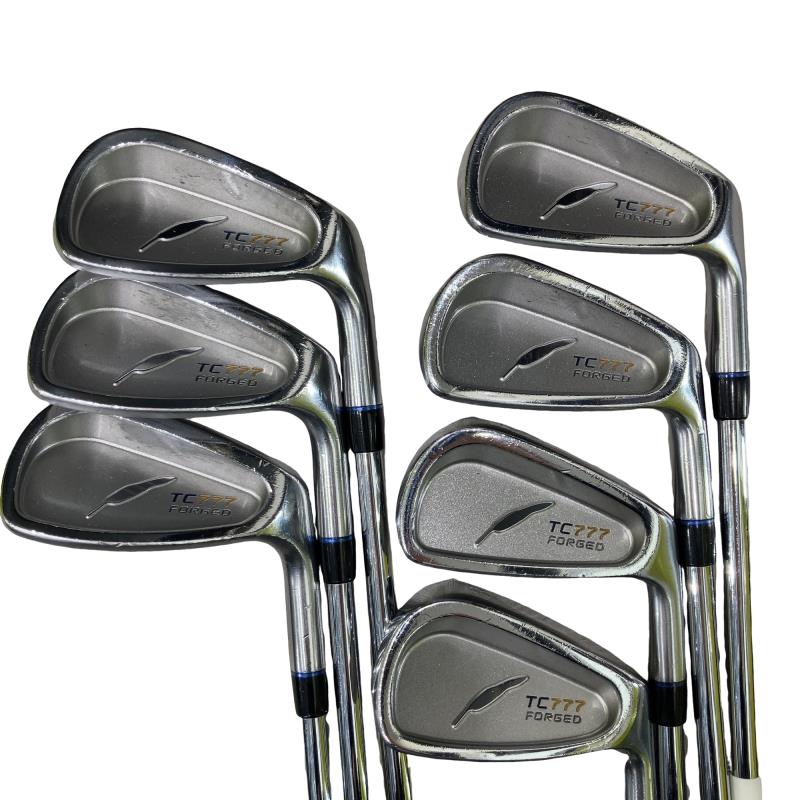 【中古】 フォーティーン TC-777 FORGED 8S アイアンセット IR NS PRO 950GH HT (フレックスS) メンズ 男性用 右利き 右用 Cランク ゴルフクラブ