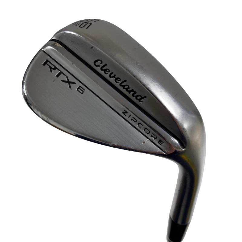 【中古】 クリーブランド Cleveland RTX-6 ZIPCORE ツアーサテン 56°/10° MID ウェッジ WG Dynamic Gold (フレックスS) メンズ 男性用 右利き 右用 Cランク ゴルフクラブ