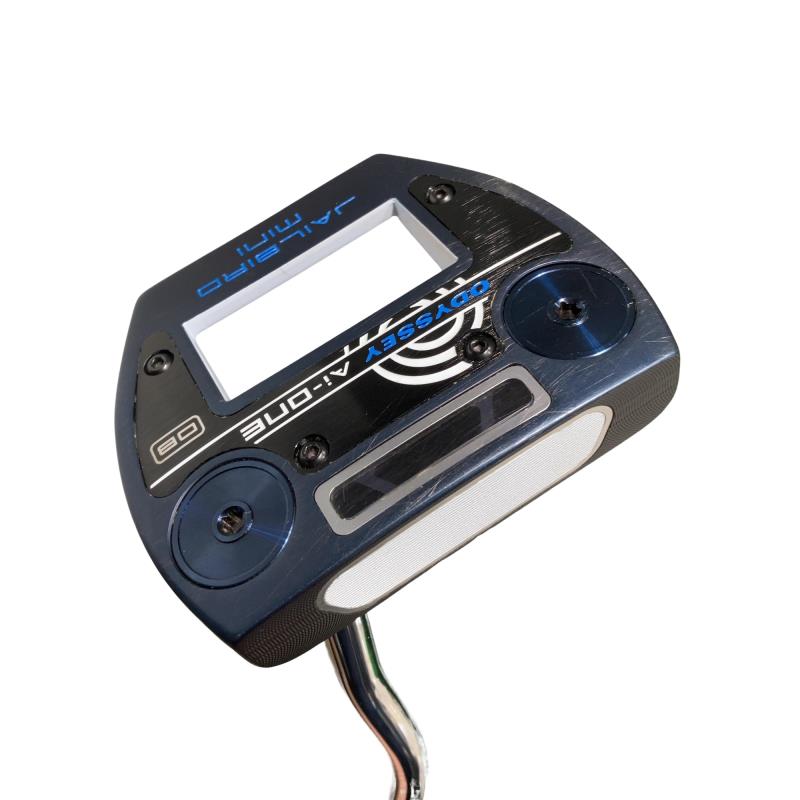 【中古】 オデッセイ Ai-ONE JAILBIRD MINI VERSA90 DB 33in パター PT STROKE LAB 90 スチール写真 (フレックス余分の物) メンズ 成人男性用 右利き 右用 C位置づける ゴルフ野球クラブ