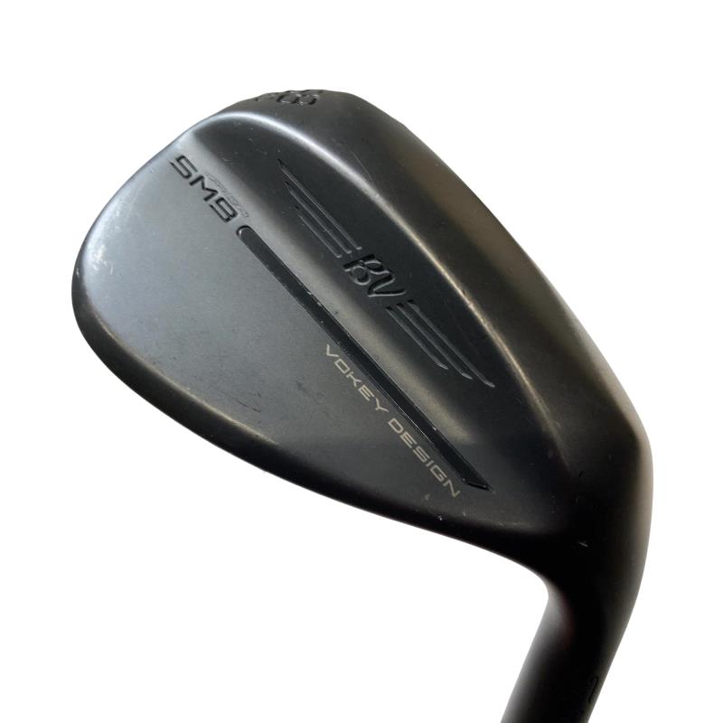 【中古】 タイトリスト VOKEY SPIN MILLED SM9 ジェットブラック 58°/12°D ウェッジ WG BV 105 (フレックスその他) メンズ 男性用 右利き 右用 Cランク ゴルフクラブ