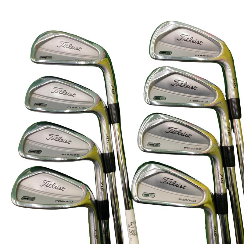 【中古】 タイトリスト Titleist CB 716 8S アイアンセット IR Dynamic Gold AMT (フレックスS) メンズ 男性用 右利き 右用 Cランク ゴルフクラブ|ゴルフパートナー 中古クラブ店