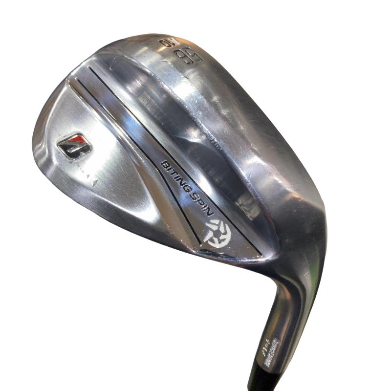 【中古】 ブリヂストン BRIDGESTONE BITING SPIN 56°/10°A ウェッジ WG NS PRO MODUS3 TOUR120 (フレックスS) メンズ 男性用 右利き 右用 Cランク ゴルフクラブ