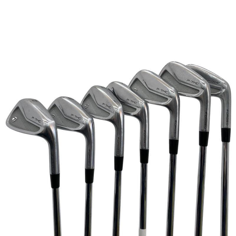 【中古】 テーラーメイド Taylor Made P・7MC 8S アイアンセット IR 純正特注シャフト (フレックスS) メンズ 男性用 右利き 右用 Cランク ゴルフクラブ|ゴルフパートナー 中古クラブ店