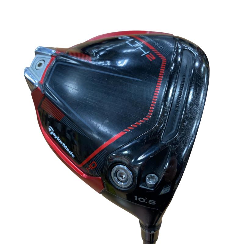 【中古】 テーラーメイド STEALTH2 HD 10.5° ドライバー DR TENSEI RED TM50(STEALTH DR) (フレックスS) メンズ 男性用 右利き 右用 Cランク ゴルフクラブ