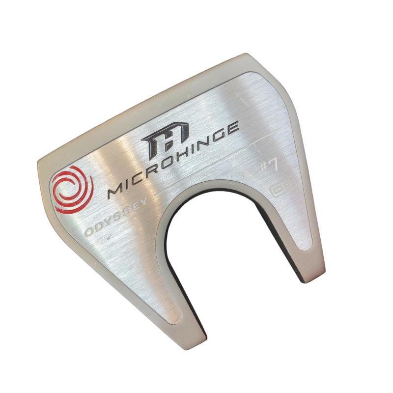 【中古】 オデッセイ MICROHINGE #7 DB 33in パター PT スチール写真 (フレックス余分の物) メンズ 成人男性用 右利き 右用 B価値づける ゴルフ野球クラブ