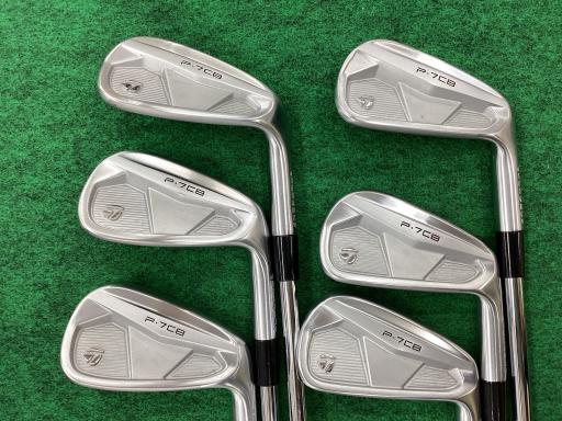 【中古】 テーラーメイド Taylor Made P・7CB(2024) 8S アイアンセット IR Dynamic Gold MID 115 (フレックスS) メンズ 男性用 右利き 右用 Cランク ゴルフクラブ