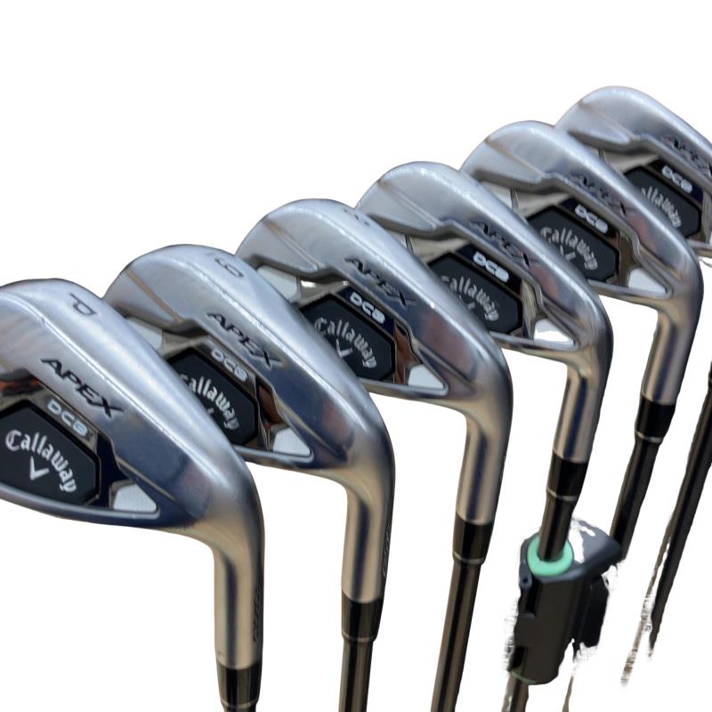 【中古】 キャロウェイ APEX DCB(2021) 6S アイアンセット IR Diamana 55 for CW(2021 APEX IR) (フレックスR) メンズ 男性用 右利き 右用 Cランク ゴルフクラブ