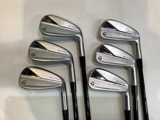 【中古】 テーラーメイド Taylor Made P・770(2023) 6S アイアンセット IR Diamana Thump Iron i95(2023) (フレックスS) メンズ 男性用 右利き 右用 Cランク ゴルフクラブ