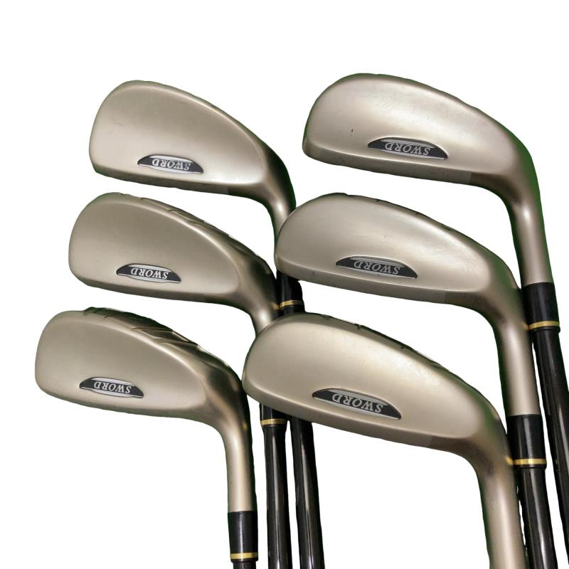 【中古】 カタナゴルフ KATANA SL EiGHT 6S アイアンセット IR SL EiGHT (フレックスR) メンズ 男性用 右利き 右用 Cランク ゴルフクラブ