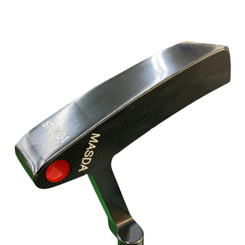 【中古】 MASDA MASDA STUDIO-1(レッドポイント) 34インチ パター PT スチール (フレックスその他) メンズ 男性用 右利き 右用 Cランク ゴルフクラブ｜ゴルフパートナー 中古クラブ店