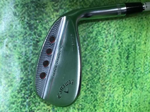 【中古】 キャロウェイ MACK DADDY 4 クロムメッキ 52°/12°W ウェッジ WG NS PRO 950GH (フレックスS) メンズ 男性用 右利き 右用 Cランク ゴルフクラブ