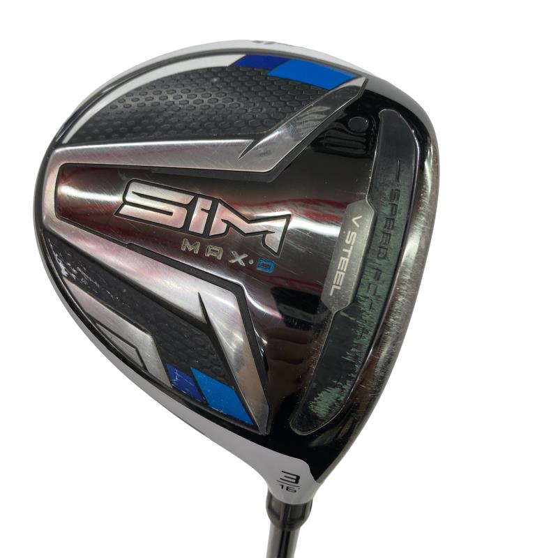 【中古】 テーラーメイド SIM MAX-D 3W フェアウェイウッド FW リシャフト (フレックスその他) メンズ 男性用 右利き 右用 Cランク ゴルフクラブ