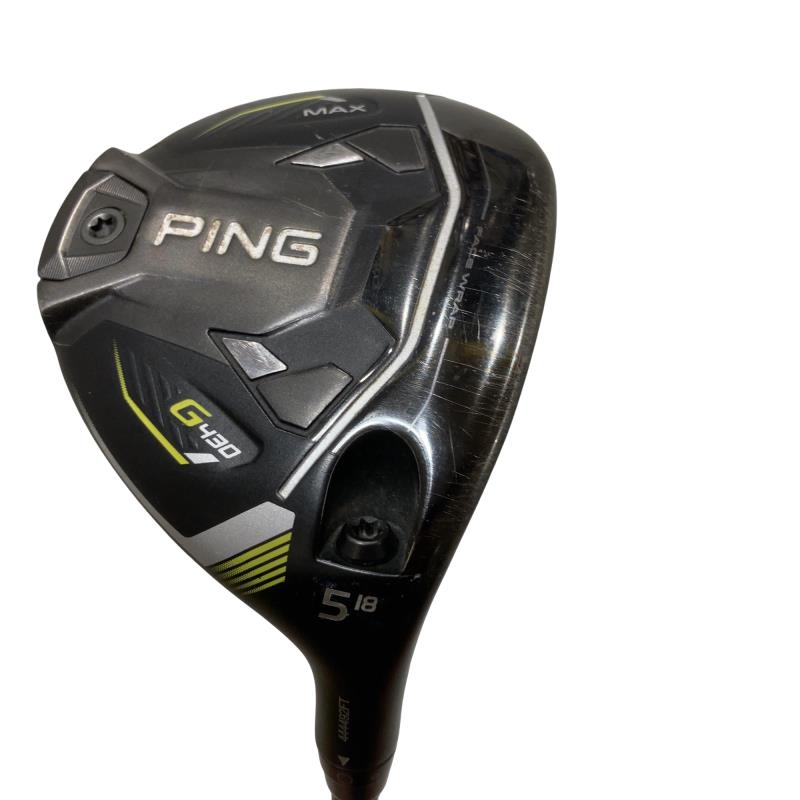 【中古】 ピン G430 MAX 5W フェアウェイウッド FW ALTA J CB BLACK(FW) (フレックスS) メンズ 男性用 右利き 右用 Cランク ゴルフクラブ