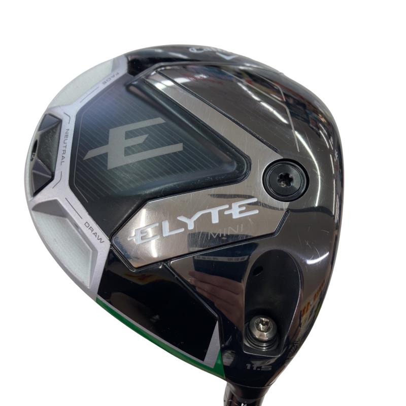 【中古】 キャロウェイ ELYTE MINI DRIVER 11.5° １番ウッド DR TENSEI GREEN 60 for CW(ELYTE DR) (フレックスS) メンズ 成人男性用 右利き 右用 C位置づける ゴルフ野球クラブ