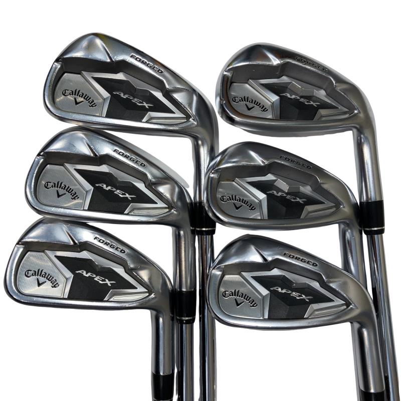 【中古】 キャロウェイ APEX(2019) 6S アイアンセット IR NS PRO MODUS3 TOUR105 (フレックスS) メンズ 男性用 右利き 右用 Cランク ゴルフクラブ|ゴルフパートナー 中古クラブ店