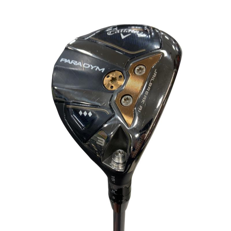 【中古】 キャロウェイ PARADYM ◆◆◆ 3W フェアウェイウッド FW リシャフト (フレックスその他) メンズ 男性用 右利き 右用 Cランク ゴルフクラブ