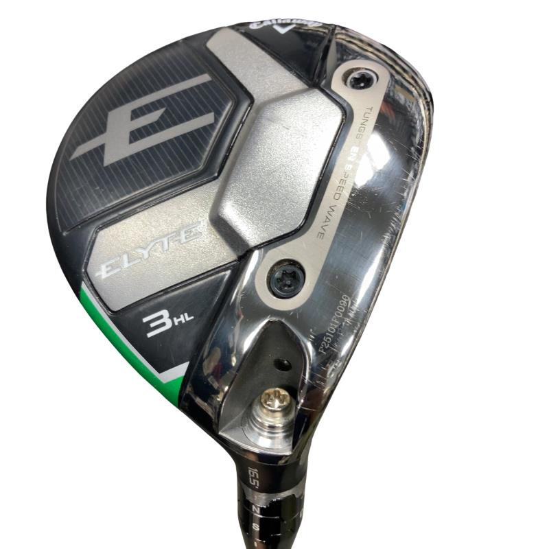 【中古】 キャロウェイ ELYTE 3HL フェアウェイウッド FW VENTUS GREEN 50 for CW(ELYTE FW) (フレックスS) メンズ 男性用 右利き 右用 Bランク ゴルフクラブ｜ゴルフパートナー 中古クラブ店