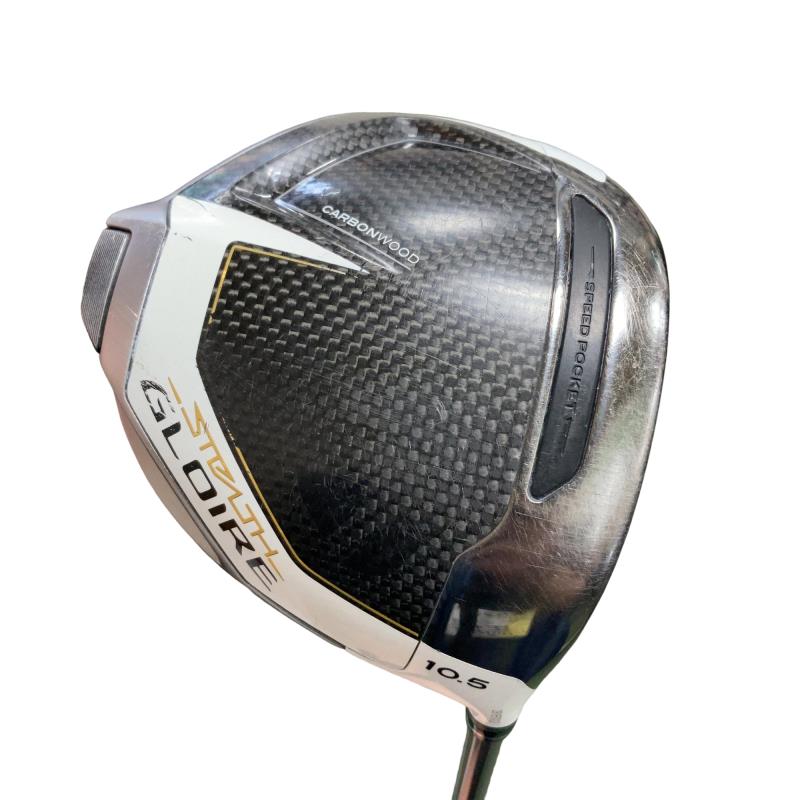 【中古】 テーラーメイド STEALTH GLOIRE 10.5° ドライバー DR SPEEDER NX for TM(DR) (フレックスSR) メンズ 男性用 右利き 右用 Cランク ゴルフクラブ