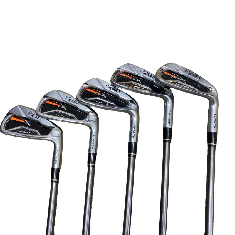 【中古】 本間ゴルフ TOUR WORLD TW747P 6S アイアンセット IR VIZARD for 747 50(アイアン) (フレックスSR) メンズ 男性用 右利き 右用 Cランク ゴルフクラブ
