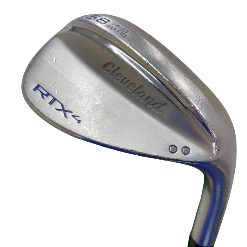 【中古】 クリーブランド Cleveland RTX-4 ツアーサテン 58°/09° MID ウェッジ WG NS PRO MODUS3 TOUR120 (フレックスS) メンズ 男性用 右利き 右用 Dランク ゴルフクラブ