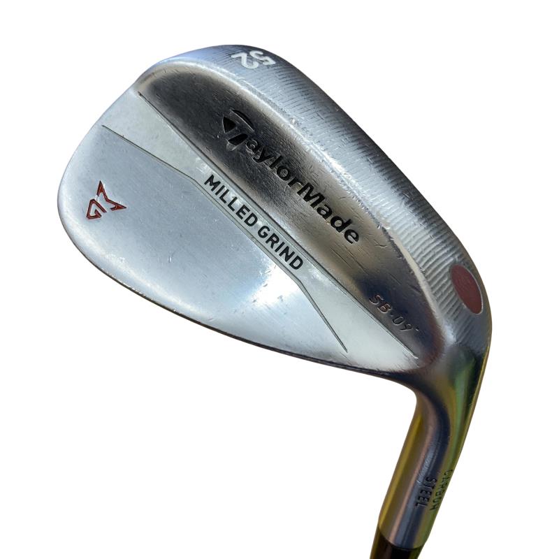【中古】 仕立て屋お手伝いさん Taylor Made MILLED GRIND 52°/09° ウェッジ WG Dynamic Gold (フレックスS) メンズ 成人男性用 右利き 右用 C価値づける ゴルフ野球クラブ