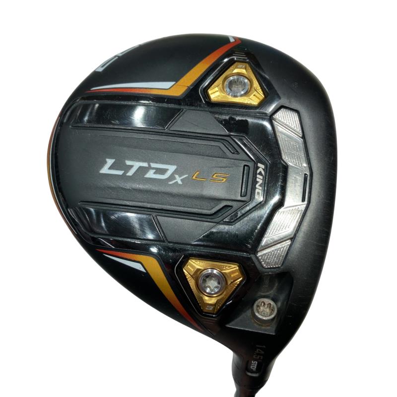 【中古】 コブラ KING LTDx LS 3W(黒いこと) フェアウェイウッド FW Tour AD for Cobra(FW) (フレックスS) メンズ 成人男性用 右利き 右用 C価値づける ゴルフ野球クラブ