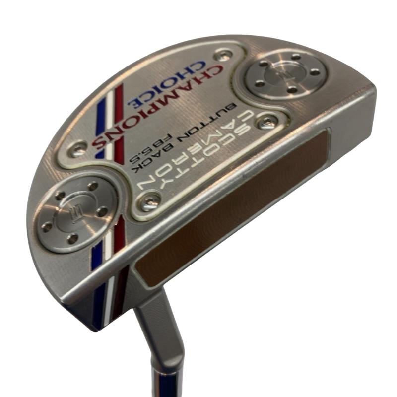 【中古】 タイトリスト SCOTTY CAMERON CHAMPIONS CHOICE BUTTON BACK FLOWBACK 5.5 34in パター PT スチール写真 (フレックス余分の物) メンズ 成人男性用 右利き 右用 C位置づける ゴルフ野球クラブ
