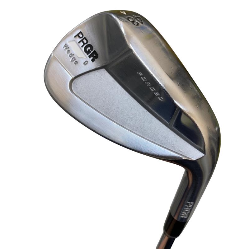 【中古】 労働者階級歯車 PRGR 0 WEDGE 48°/04° ウェッジ WG スペックスチールIII Ver.2 (フレックス余分の物) メンズ 成人男性用 右利き 右用 C価値づける ゴルフ野球クラブ