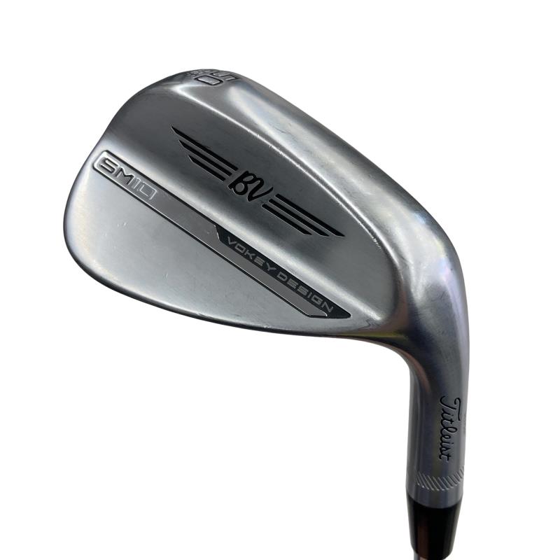 【中古】 タイトリスト VOKEY SPIN MILLED SM10 ツアークロム 50°/08°F ウェッジ WG NS PRO 950GH neo (フレックスS) メンズ 男性用 右利き 右用 Dランク ゴルフクラブ