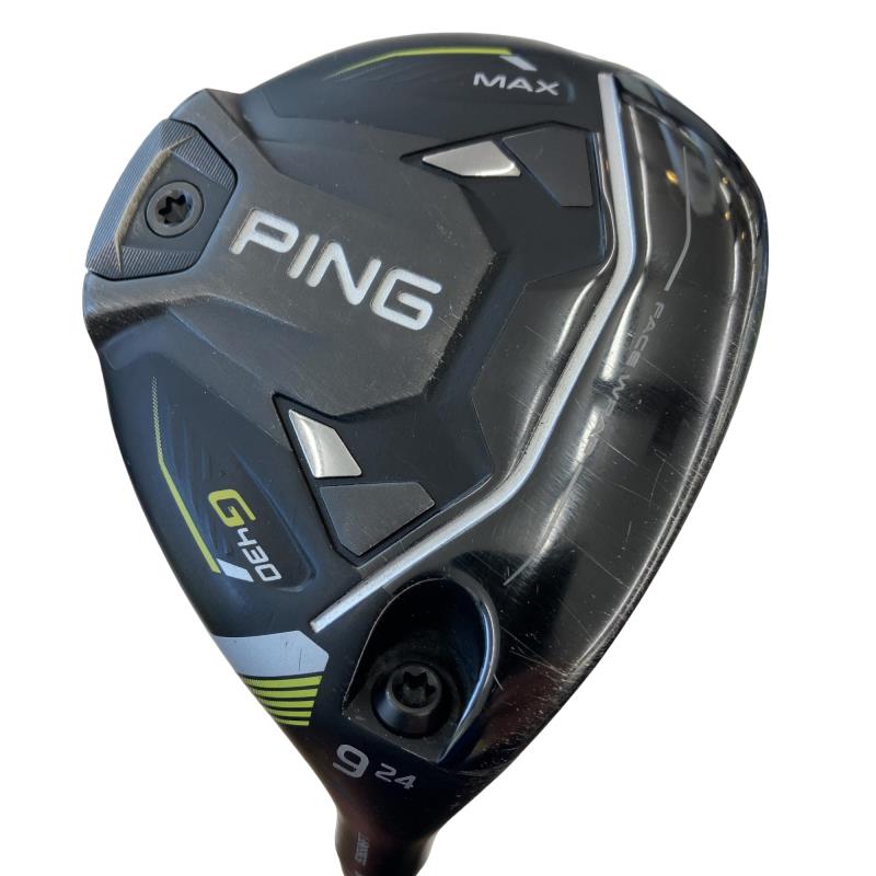 【中古】 ピン G430 MAX 9W フェアウェイウッド FW PING TOUR 2.0 CHROME 75(FW) (フレックスX) メンズ 男性用 右利き 右用 Cランク ゴルフクラブ