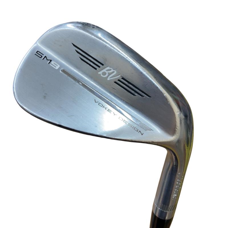 【中古】 タイトリスト VOKEY SPIN MILLED SM9 ツアークロム 50°/12°F ウェッジ WG BV 105 (フレックスその他) メンズ 男性用 右利き 右用 Cランク ゴルフクラブ