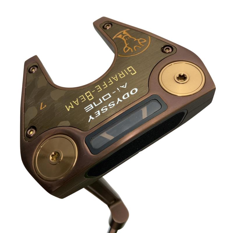 【中古】 オデッセイ Ai-ONE GIRAFFE-BEAM #7 33インチ パター PT STROKE LAB 90 スチール (フレックスその他) メンズ 男性用 右利き 右用 Bランク ゴルフクラブ