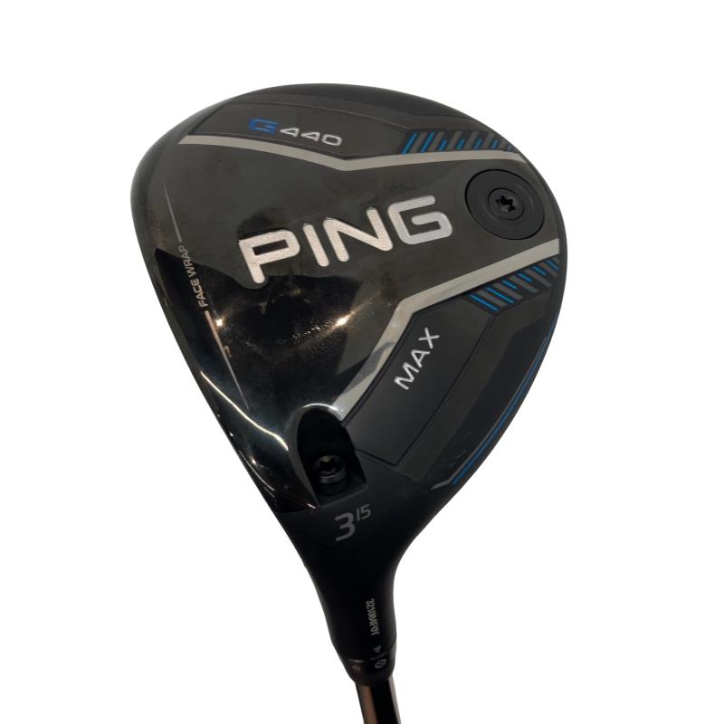 【中古】 ピン G440 MAX 3W レフティ フェアウェイウッド FW PING TOUR 2.0 CHROME 65(FW) (フレックスR) メンズ 成人男性用 左ぎっちょ レフティ 左用 B位置づける ゴルフ野球クラブ