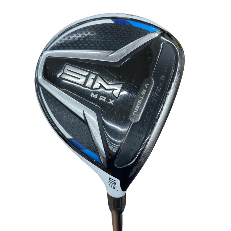 【中古】 仕立て屋お手伝いさん SIM MAX 5W フェアウェイウッド FW TENSEI BLUE TM50(FW) (フレックスSR) メンズ 成人男性用 右利き 右用 C序列付ける ゴルフ野球クラブ
