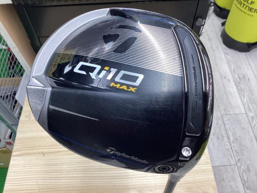 【中古】 テーラーメイド Qi10 MAX 10.5&deg; ドライバー DR 純正特注シャフト (フレックスS) メンズ 男性用 右利き 右用 Cランク ゴルフクラブ｜ゴルフパートナー 中古クラブ店