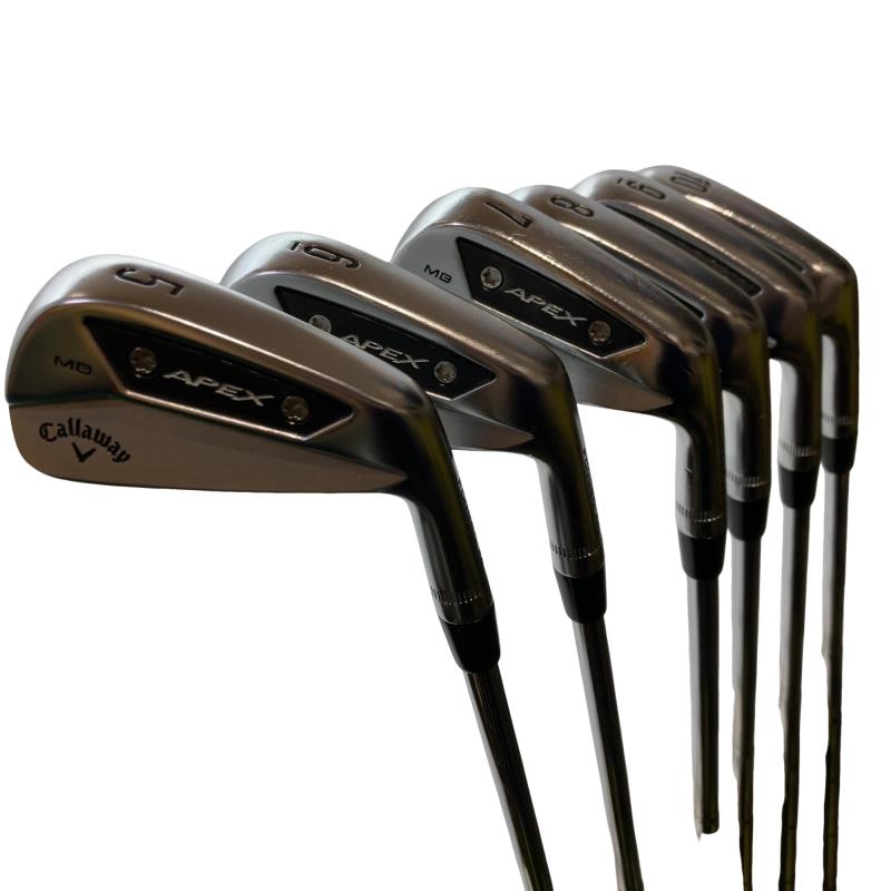 【中古】 キャロウェイ APEX MB(2024) 6S アイアンセット IR Dynamic Gold MID 115 (フレックスS) メンズ 男性用 右利き 右用 Cランク ゴルフクラブ|ゴルフパートナー 中古クラブ店