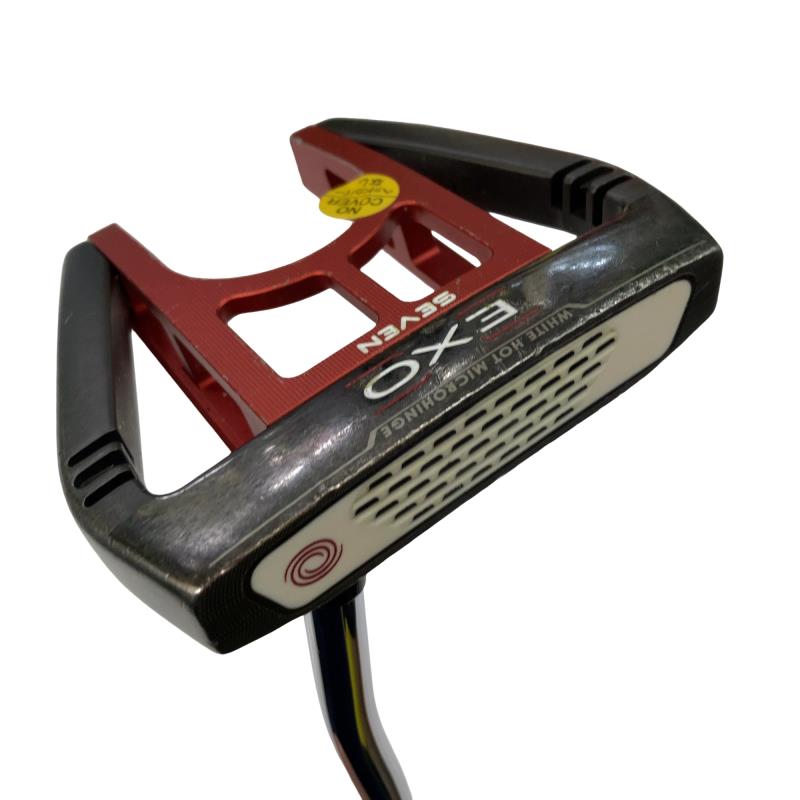 【中古】 オデッセイ EXO SEVEN 33インチ パター PT スチール (フレックスその他) メンズ 男性用 右利き 右用 Cランク ゴルフクラブ