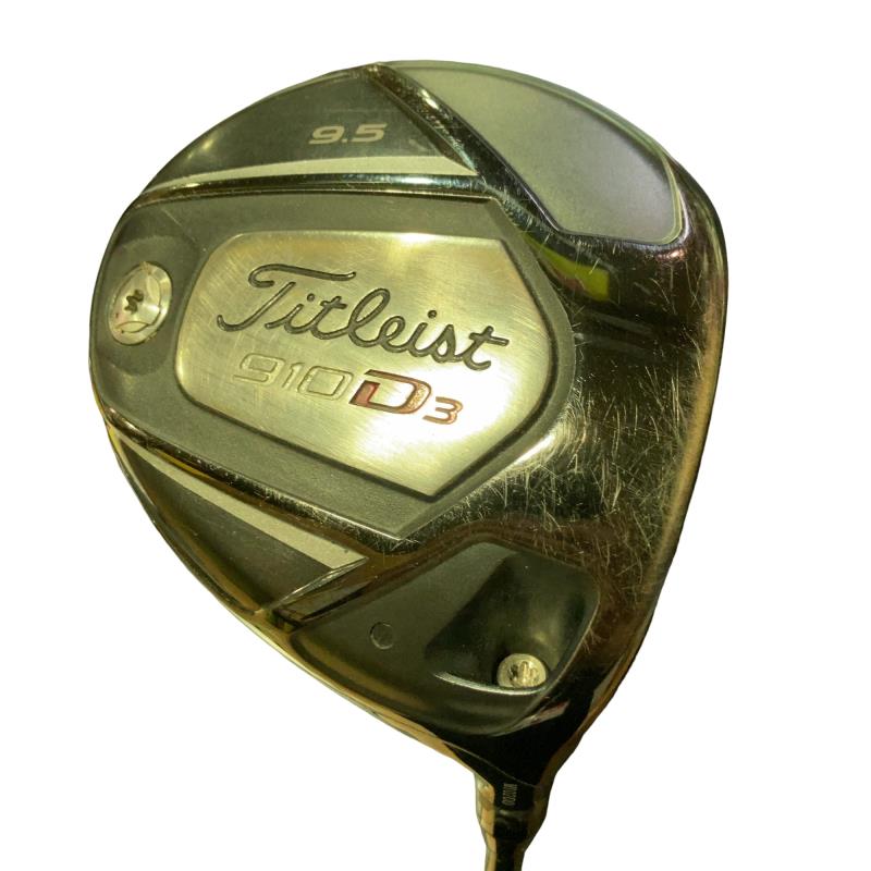 【中古】 タイトリスト 910 D3  9.5° １番ウッド DR Diamana ’ahina 70 (フレックスS) メンズ 成人男性用 右利き 右用 C位置づける ゴルフ野球クラブ