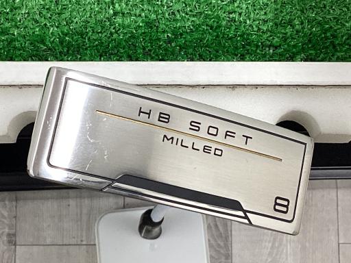【中古】 クリーブランド Cleveland HB SOFT MILLED 8P 34インチ パター PT スチール (フレックスその他) メンズ 男性用 右利き 右用 Cランク ゴルフクラブ