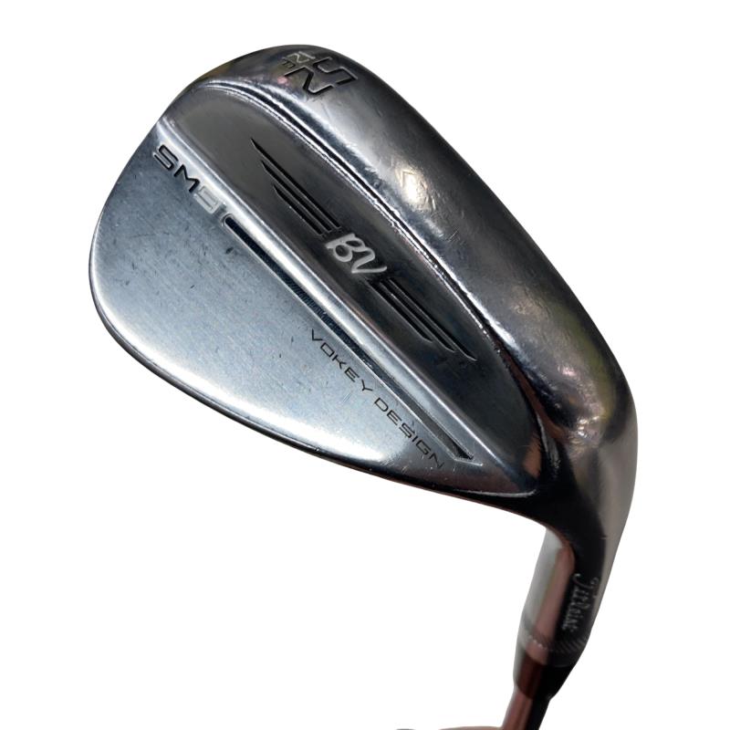 【中古】 タイトリスト VOKEY SPIN MILLED SM9 ツアークロム 52°/12°F ウェッジ WG BV 105 (フレックスその他) メンズ 男性用 右利き 右用 Cランク ゴルフクラブ