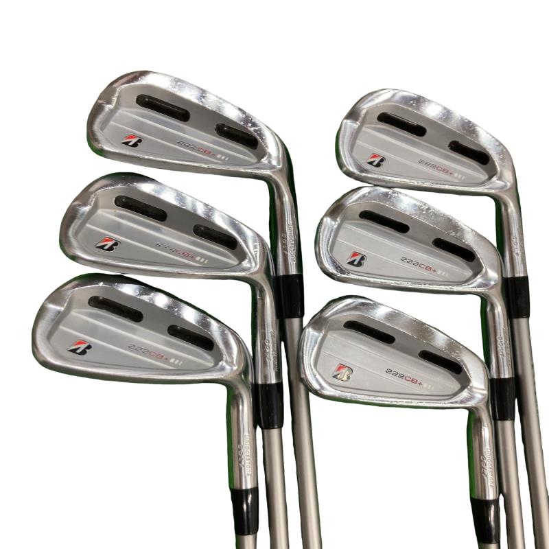 【中古】 ブリヂストン BRIDGESTONE 222CB+ 6S アイアン仕掛ける IR MCI B70 (フレックスS) メンズ 成人男性用 右利き 右用 C価値づける ゴルフ野球クラブ