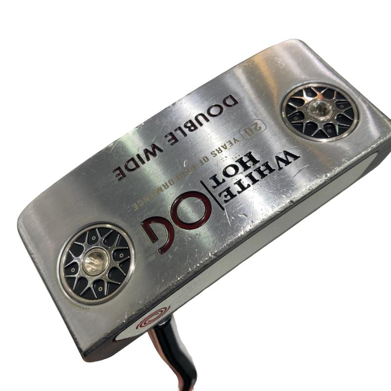 【中古】 オデッセイ WHITE HOT OG DOUBLE WIDE 34インチ パター PT STROKE LAB (フレックスその他) メンズ 男性用 右利き 右用 Cランク ゴルフクラブ