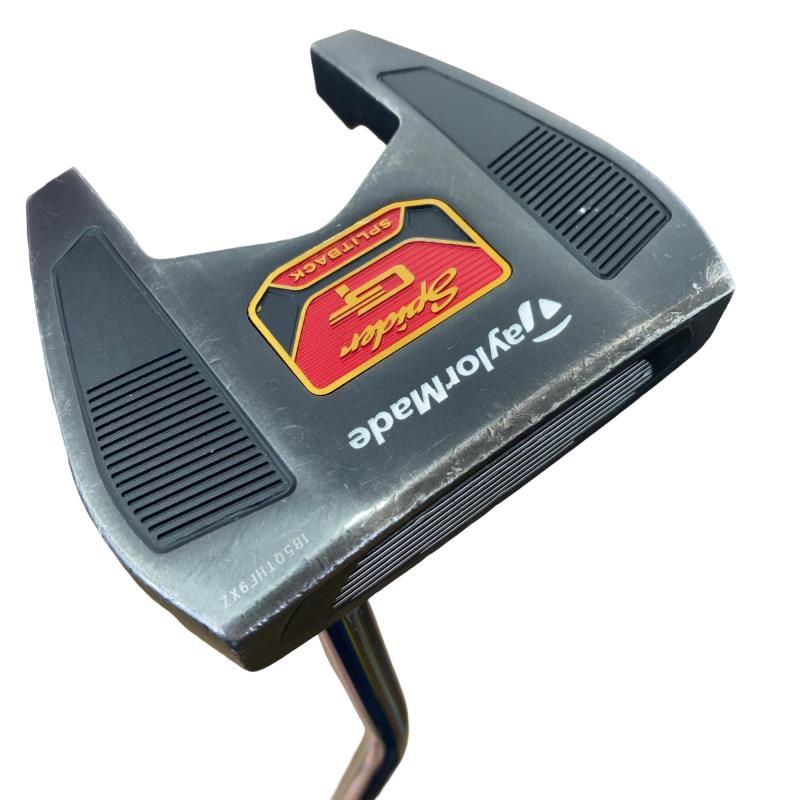 【中古】 テーラーメイド Spider GT BLACK シングルベンド 33インチ パター PT スチール (フレックスその他) メンズ 男性用 右利き 右用 Cランク ゴルフクラブ｜ゴルフパートナー 中古クラブ店