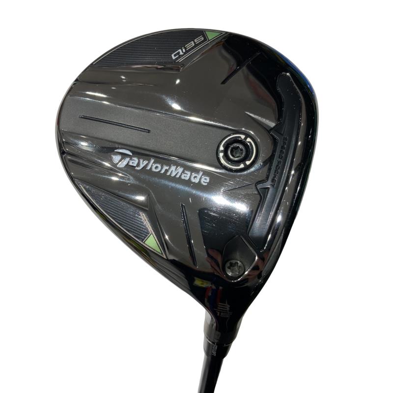 【中古】 テーラーメイド Qi35 3W フェアウェイウッド FW Diamana SILVER TM55(Qi35 FW) (フレックスS) メンズ 男性用 右利き 右用 Cランク ゴルフクラブ