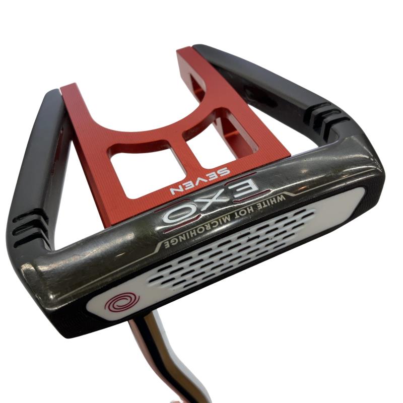 【中古】 オデッセイ EXO SEVEN 34インチ パター PT スチール (フレックスその他) メンズ 男性用 右利き 右用 Dランク ゴルフクラブ