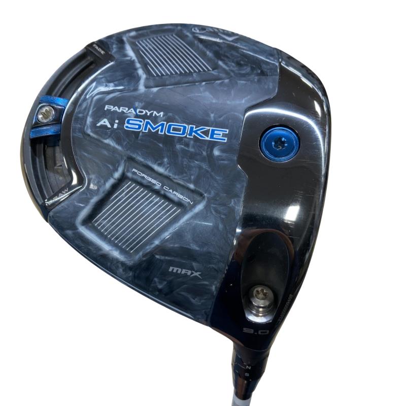 【中古】 キャロウェイ PARADYM Ai SMOKE MAX 9° ドライバー DR TENSEI 50 for CW(Ai SMOKE DR) (フレックスS) メンズ 男性用 右利き 右用 Cランク ゴルフクラブ