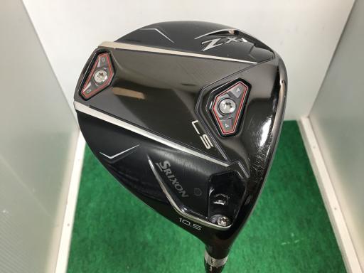 【中古】 ダンロップ SRIXON ZXi LS クリアブラック 10.5° ドライバー DR 純正特注シャフト (フレックスS) メンズ 男性用 右利き 右用 Cランク ゴルフクラブ