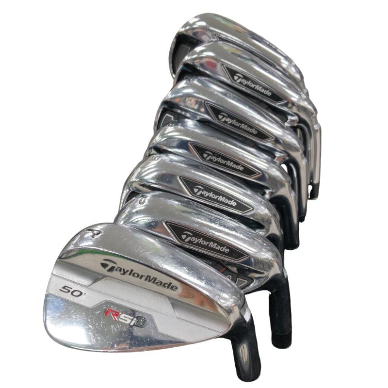 【中古】 テーラーメイド RSi 1 8S アイアンセット IR TM7-115 (フレックスR) メンズ 男性用 右利き 右用 Dランク ゴルフクラブ